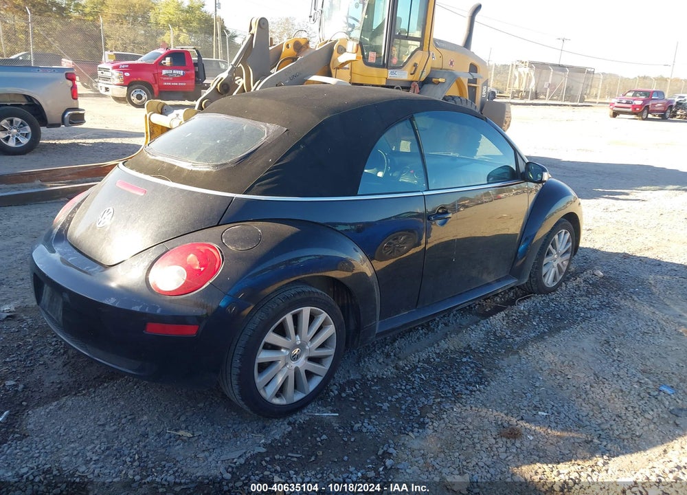 2008 VOLKSWAGEN NEW BEETLE SE VIN: 3VWRF31YX8M409916