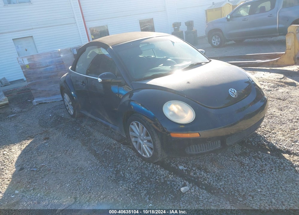 2008 VOLKSWAGEN NEW BEETLE SE VIN: 3VWRF31YX8M409916