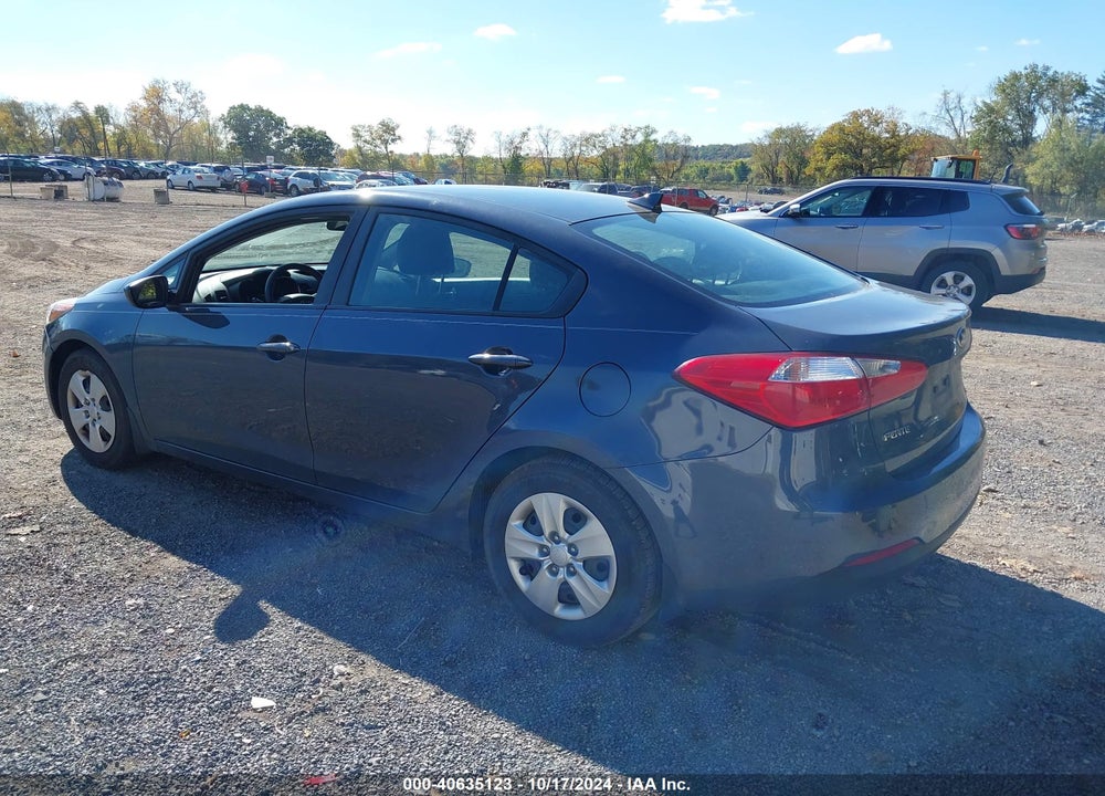 2016 KIA FORTE LX VIN: KNAFK4A61G5571084