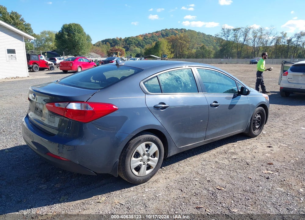 2016 KIA FORTE LX VIN: KNAFK4A61G5571084