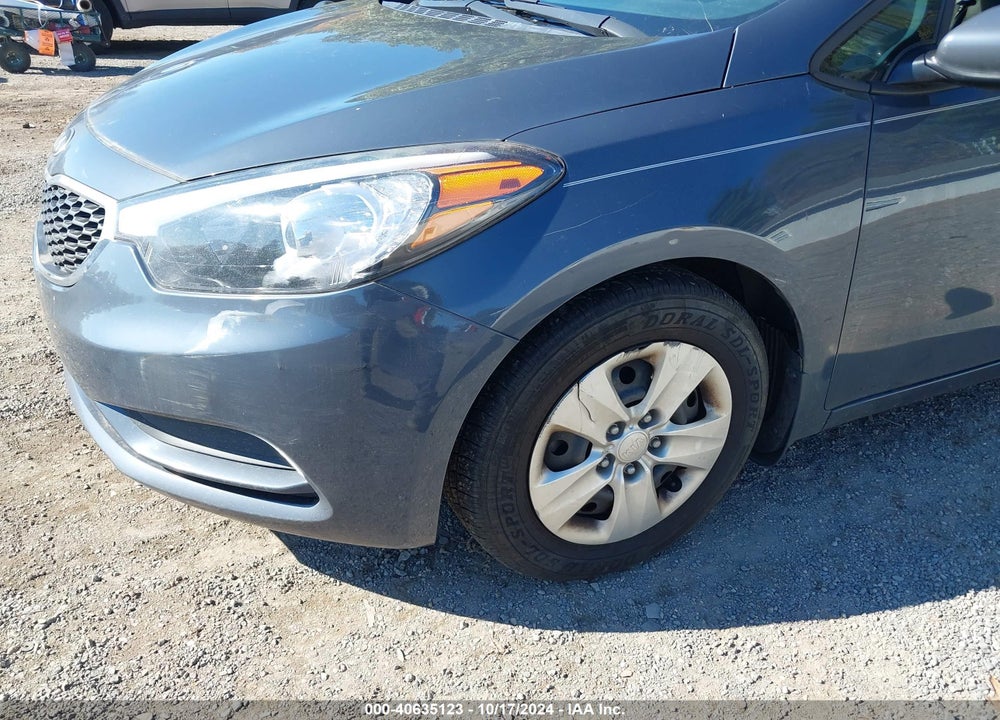 2016 KIA FORTE LX VIN: KNAFK4A61G5571084