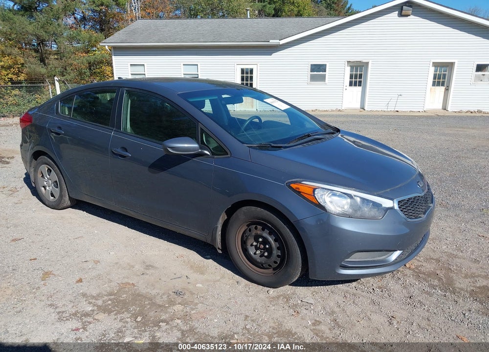2016 KIA FORTE LX VIN: KNAFK4A61G5571084