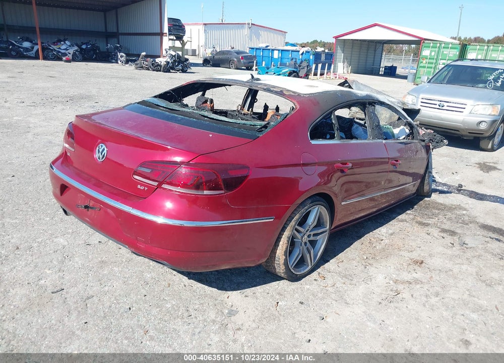 2013 VOLKSWAGEN CC 2.0T SPORT VIN: WVWBP7AN5DE564808