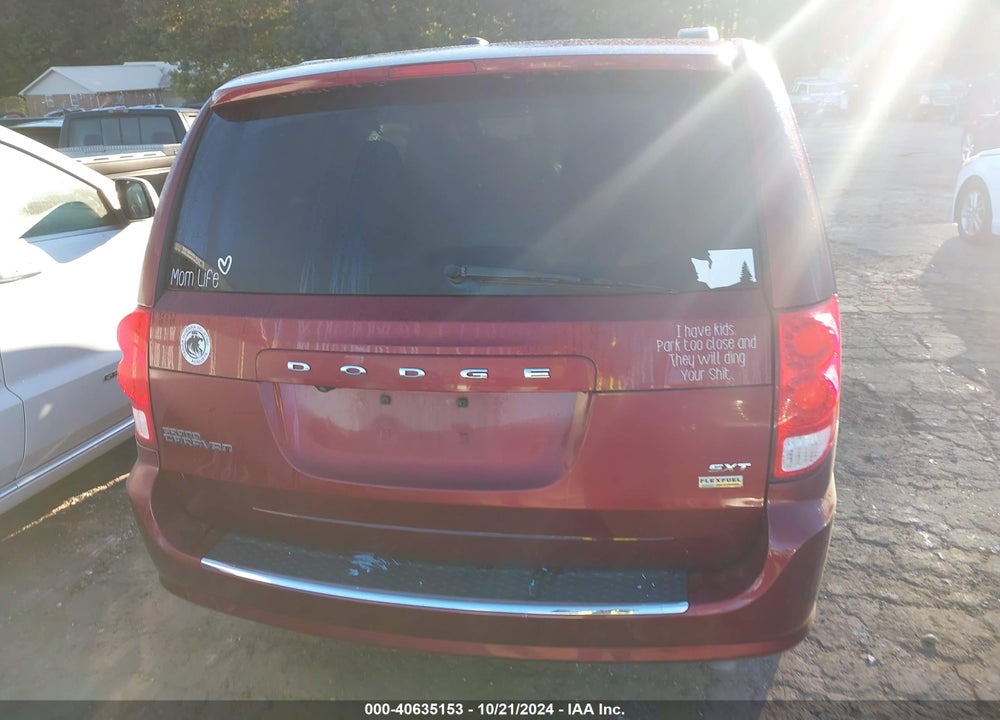 2019 DODGE GRAND CARAVAN SXT VIN: 2C4RDGCG9KR563019