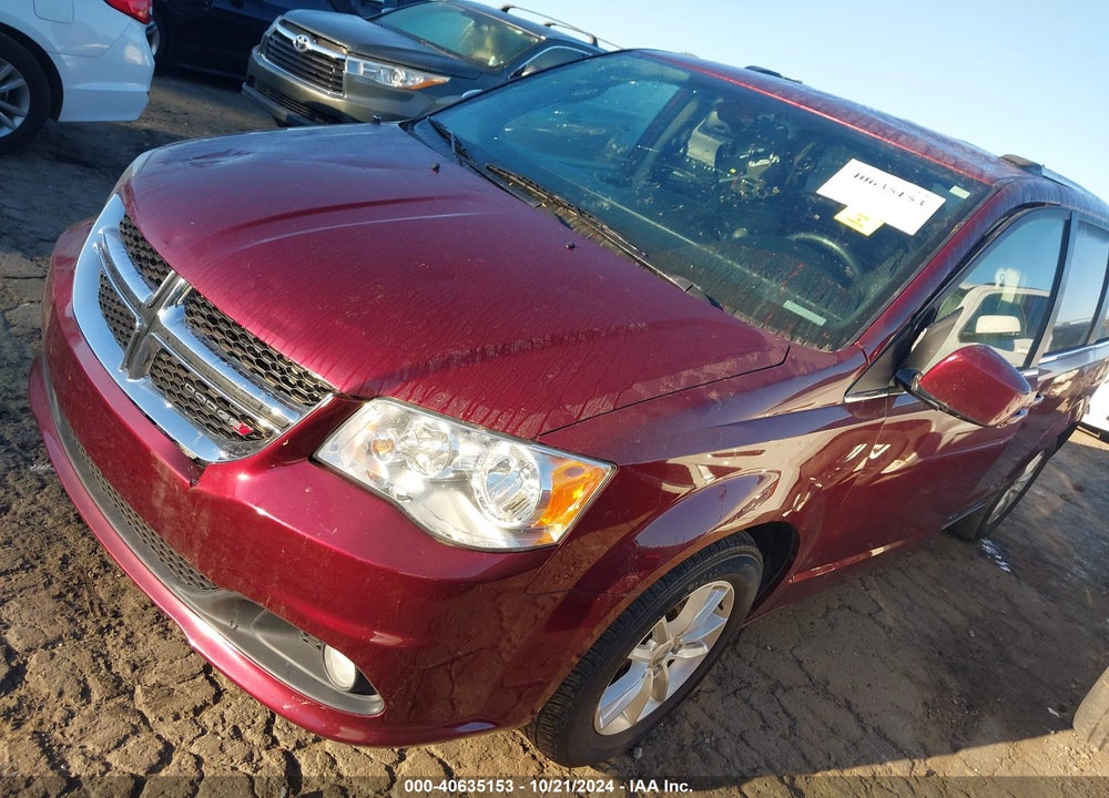 2019 DODGE GRAND CARAVAN SXT VIN: 2C4RDGCG9KR563019