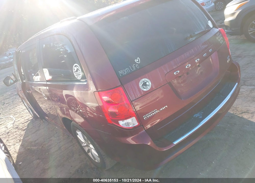 2019 DODGE GRAND CARAVAN SXT VIN: 2C4RDGCG9KR563019