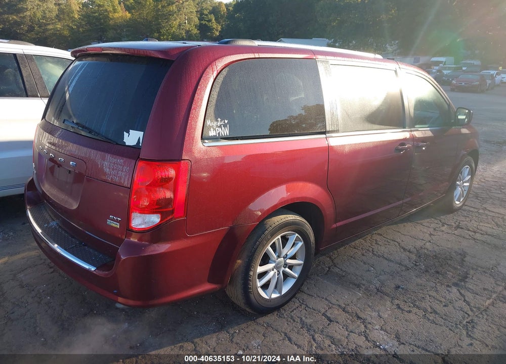 2019 DODGE GRAND CARAVAN SXT VIN: 2C4RDGCG9KR563019