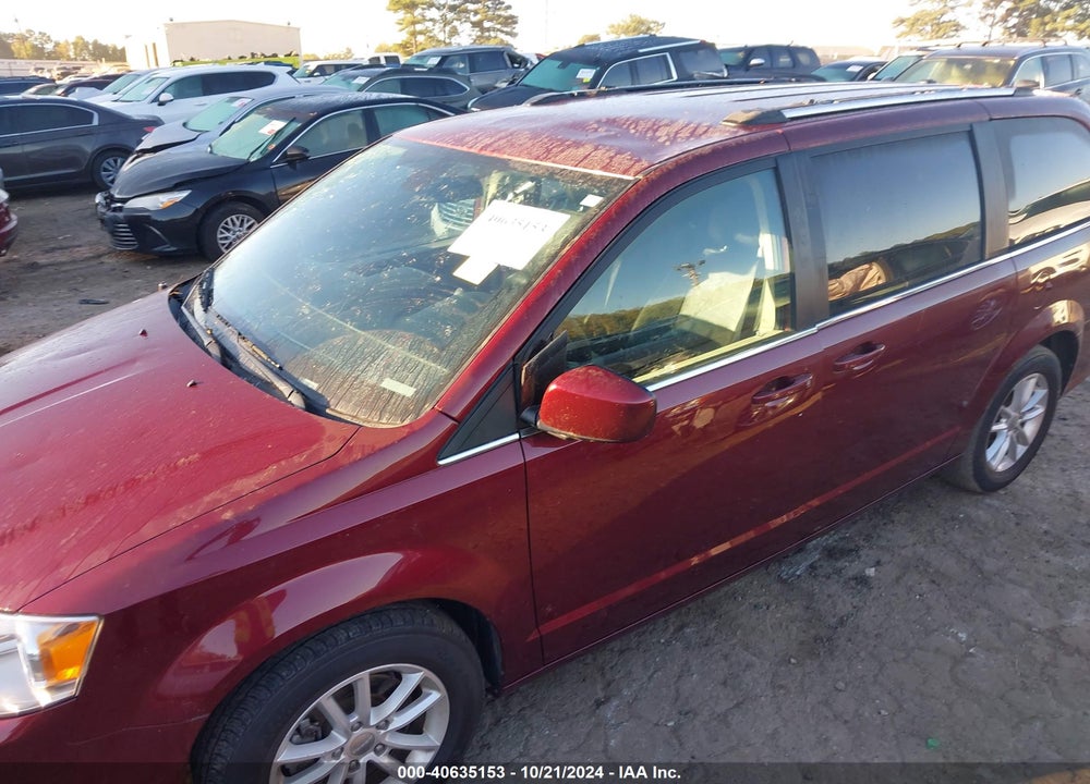 2019 DODGE GRAND CARAVAN SXT VIN: 2C4RDGCG9KR563019