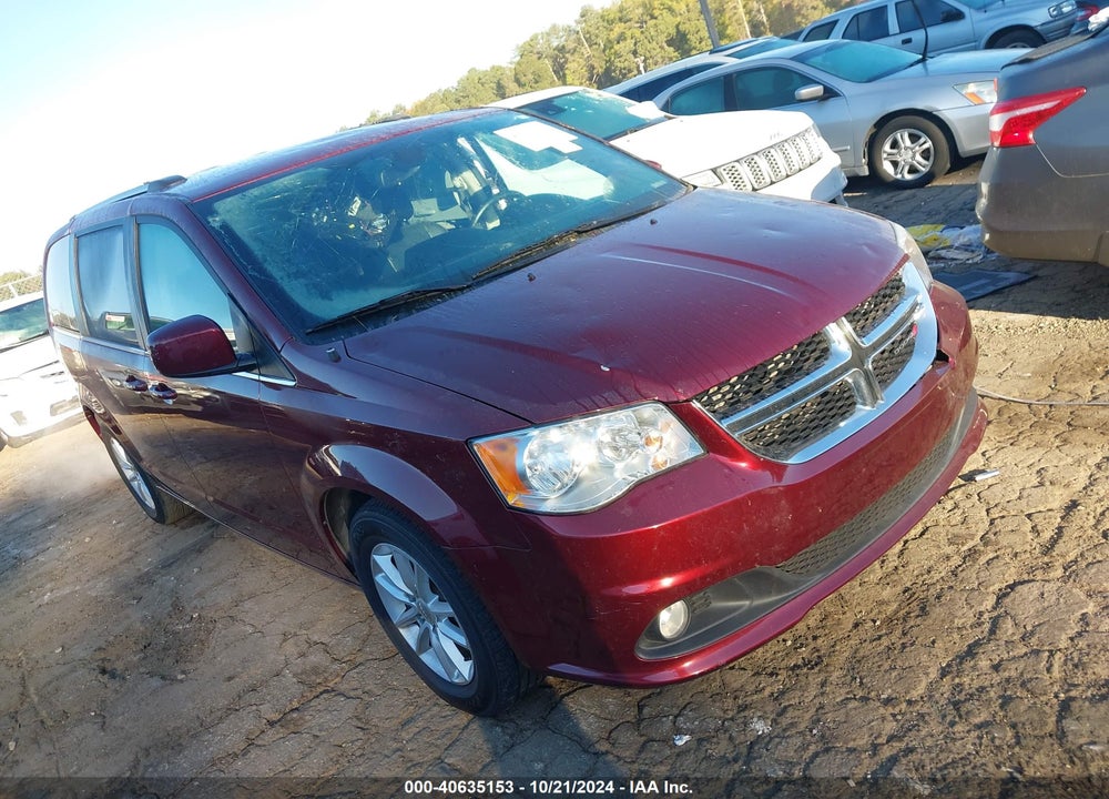 2019 DODGE GRAND CARAVAN SXT VIN: 2C4RDGCG9KR563019