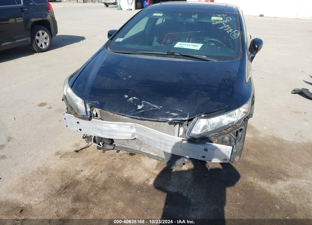 2015 HONDA CIVIC SI VIN: 2HGFB6E52FH709109