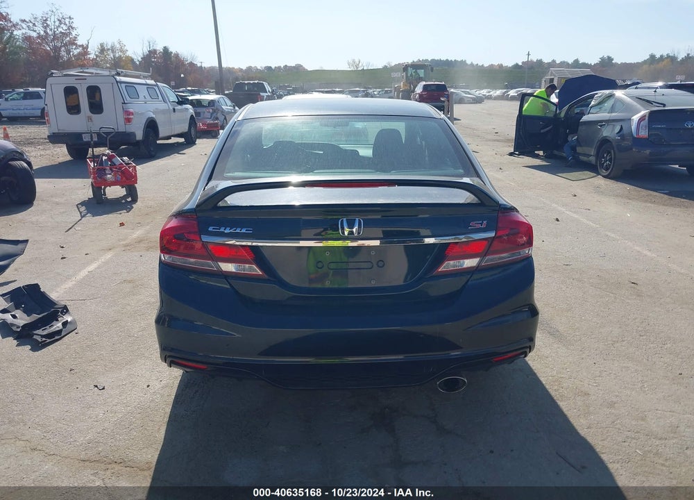 2015 HONDA CIVIC SI VIN: 2HGFB6E52FH709109