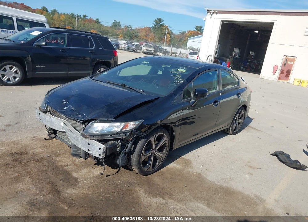 2015 HONDA CIVIC SI VIN: 2HGFB6E52FH709109