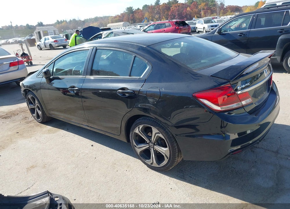 2015 HONDA CIVIC SI VIN: 2HGFB6E52FH709109