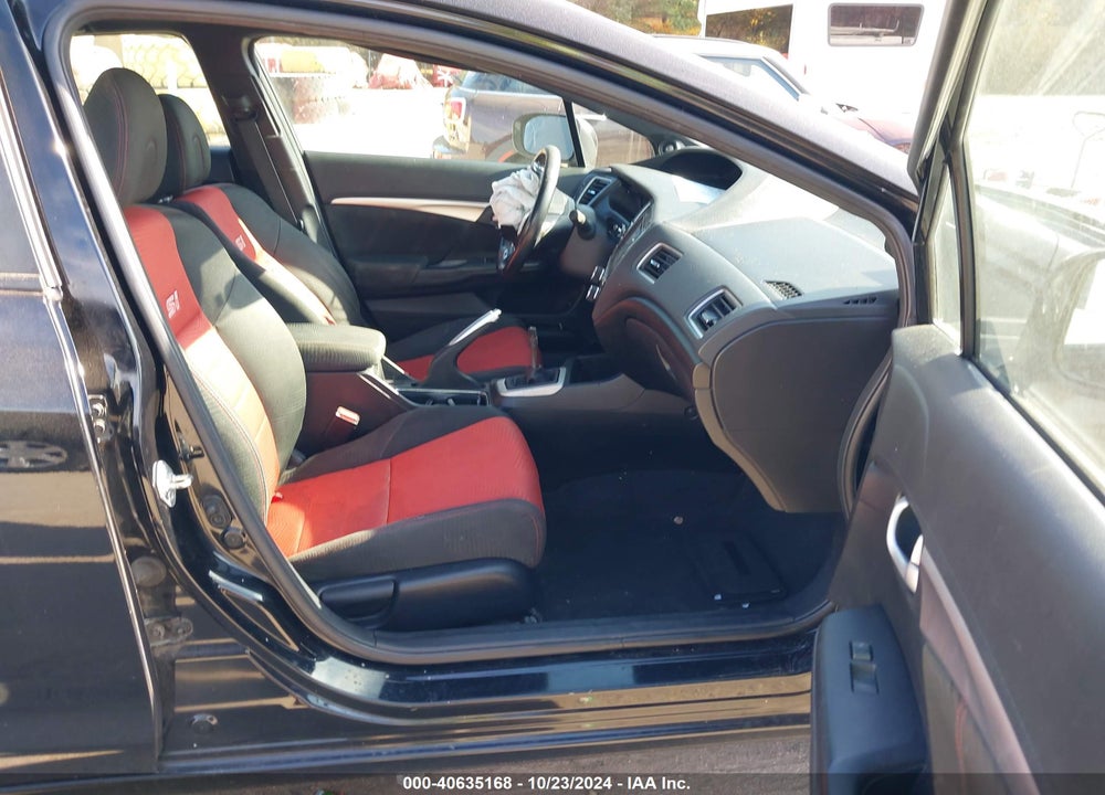 2015 HONDA CIVIC SI VIN: 2HGFB6E52FH709109