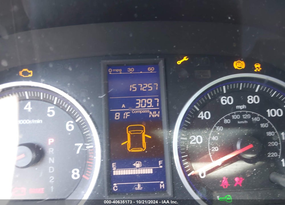 2010 HONDA CR-V EX VIN: 3CZRE3H5XAG701968