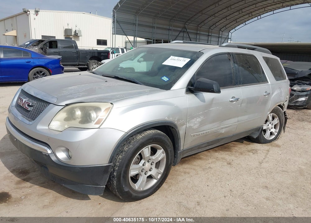 2007 GMC ACADIA SLE-1 VIN: 1GKER13727J158780