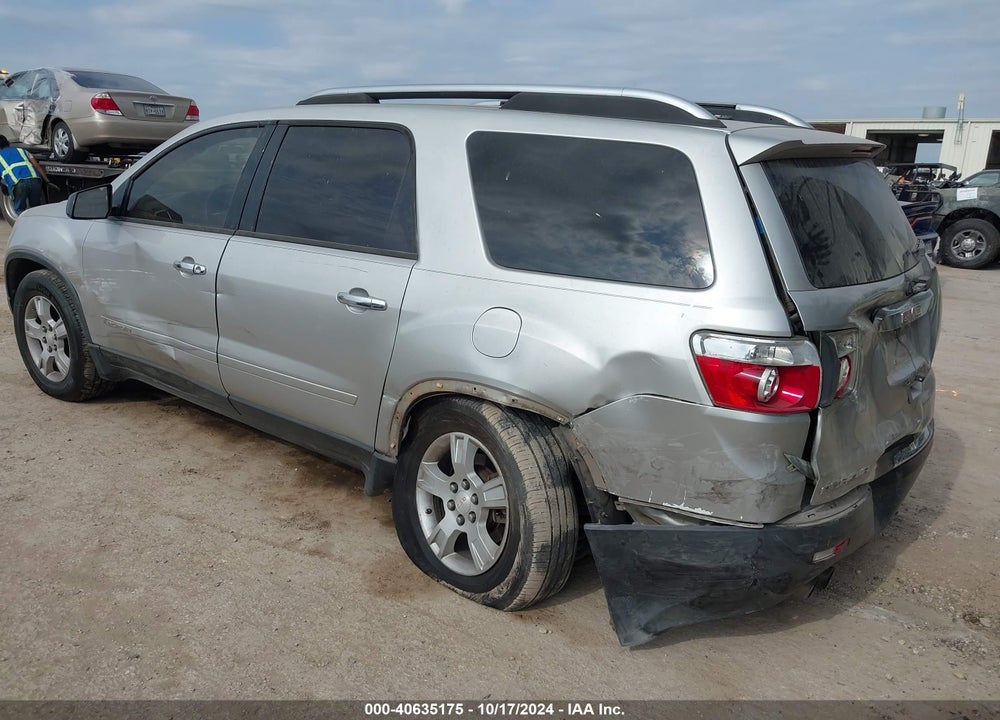 2007 GMC ACADIA SLE-1 VIN: 1GKER13727J158780