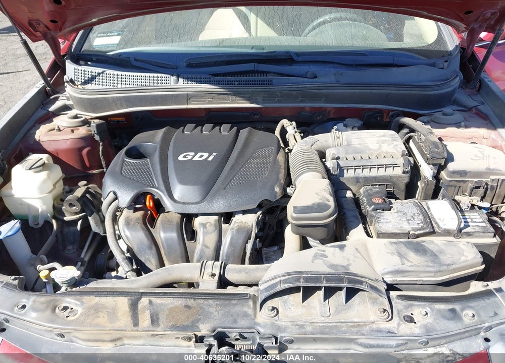 2014 HYUNDAI SONATA GLS VIN: 5NPEB4AC8EH928181