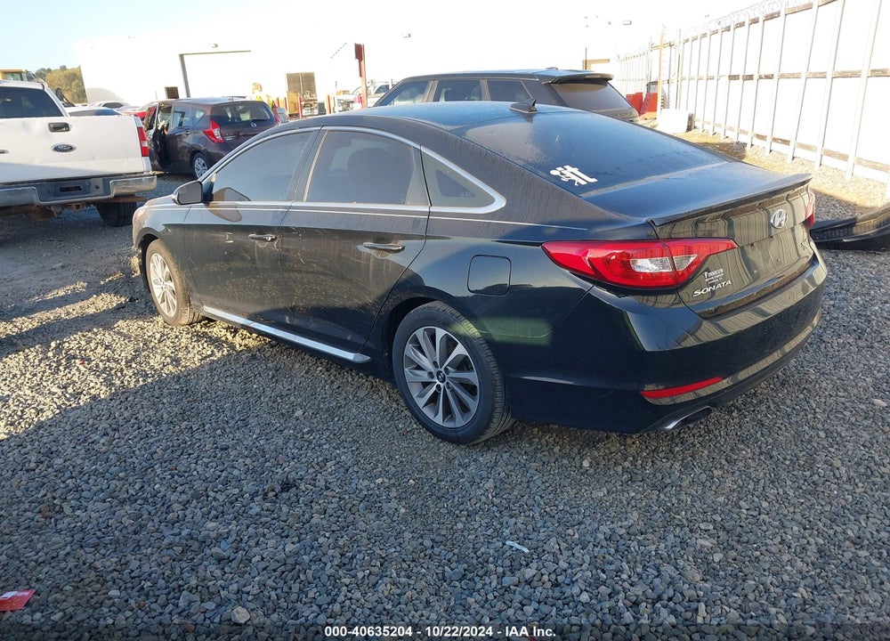 2015 HYUNDAI SONATA SPORT VIN: 5NPE34AF0FH107729