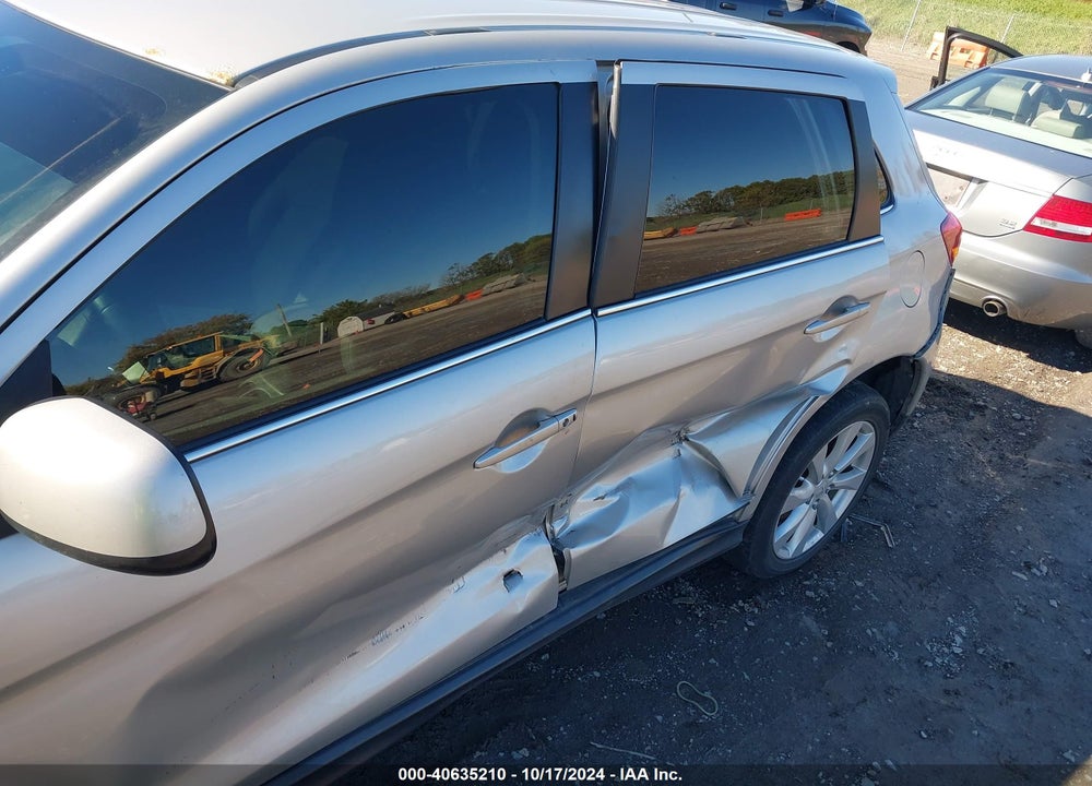 2014 MITSUBISHI OUTLANDER SPORT SE VIN: 4A4AR4AU3EE006395