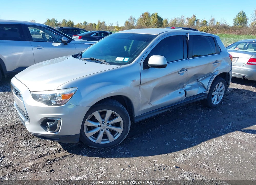 2014 MITSUBISHI OUTLANDER SPORT SE VIN: 4A4AR4AU3EE006395
