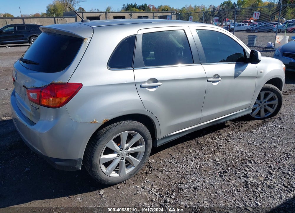 2014 MITSUBISHI OUTLANDER SPORT SE VIN: 4A4AR4AU3EE006395