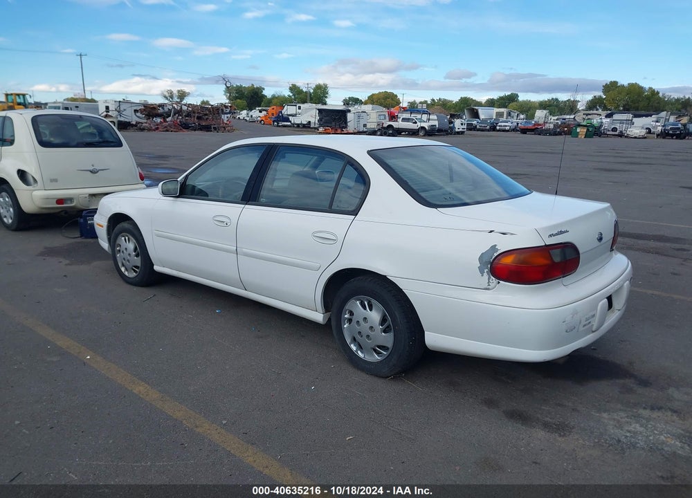1998 CHEVROLET MALIBU VIN: 1G1ND52M6W6202881