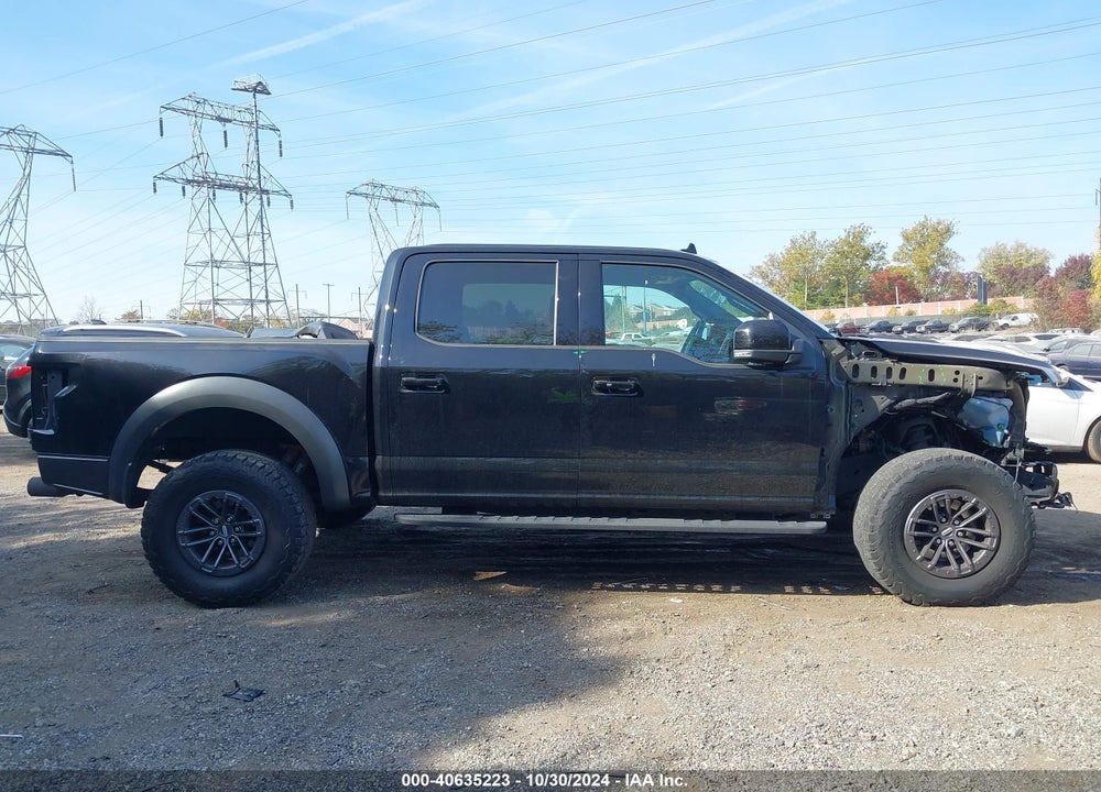 2020 FORD F-150 RAPTOR VIN: 1FTFW1RG9LFC62194