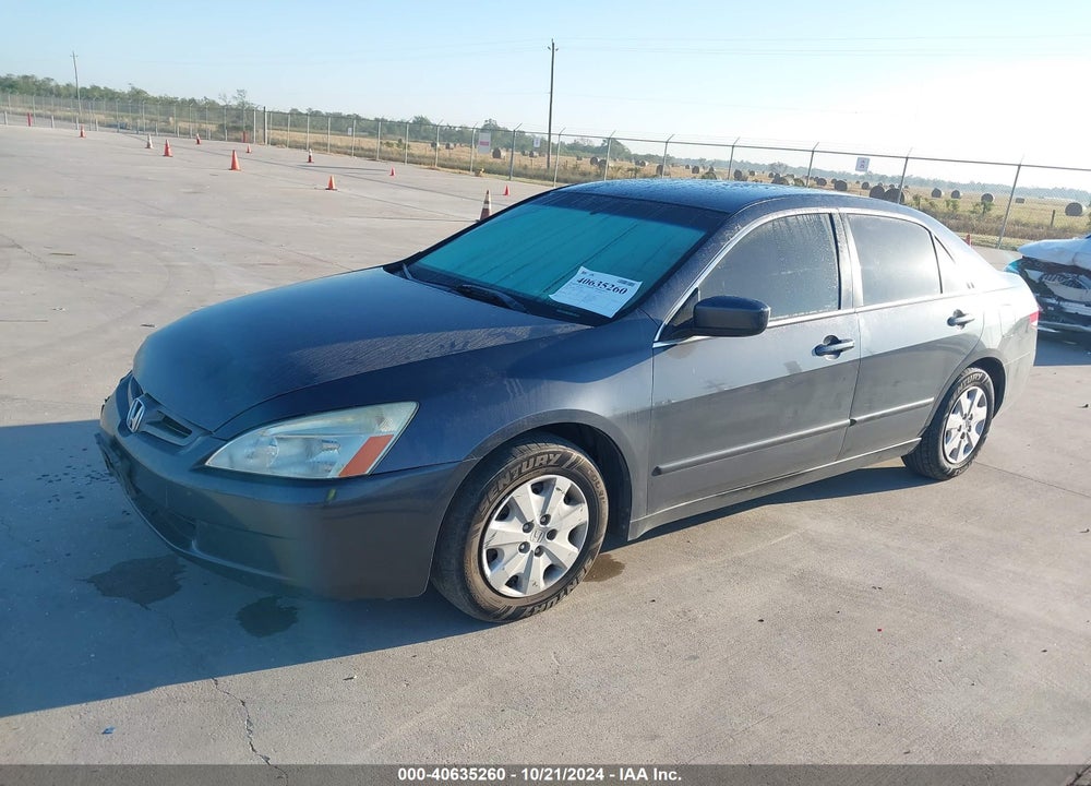 2003 HONDA ACCORD 2.4 LX VIN: 1HGCM56303A076396