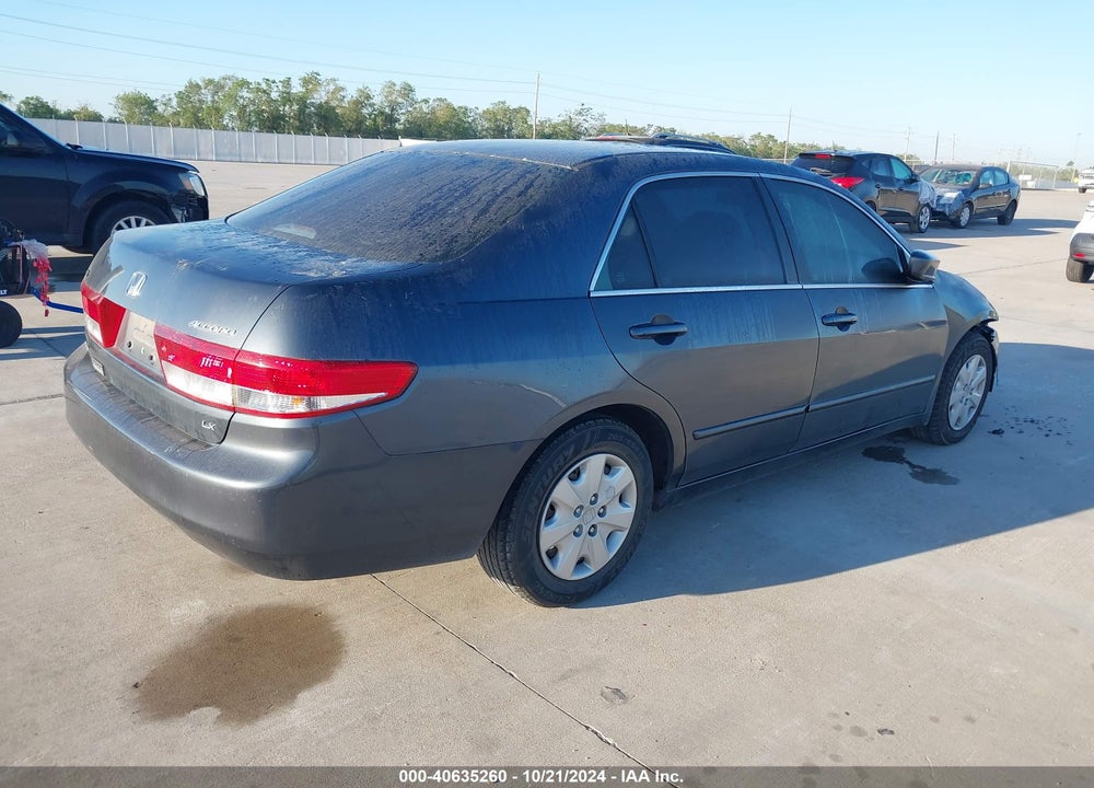 2003 HONDA ACCORD 2.4 LX VIN: 1HGCM56303A076396