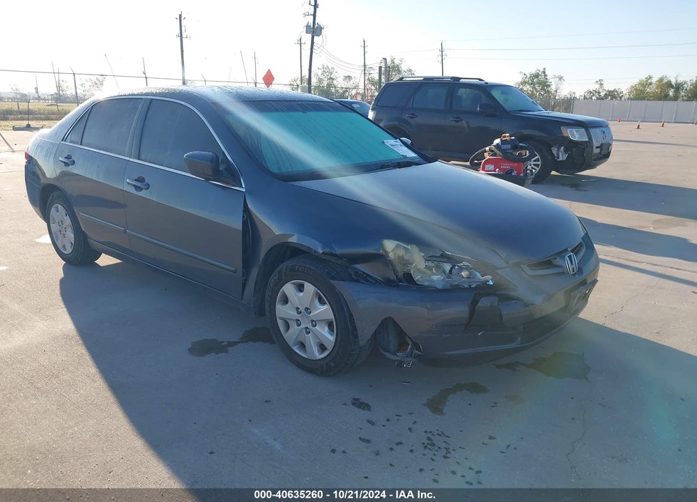 2003 HONDA ACCORD 2.4 LX VIN: 1HGCM56303A076396