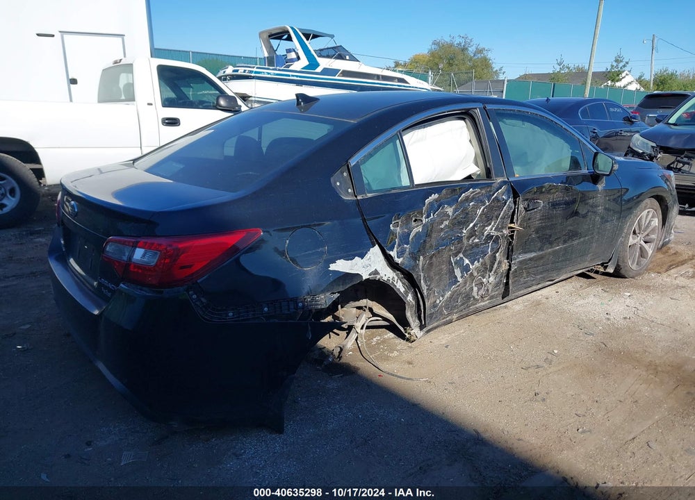 2018 SUBARU LEGACY 2.5I LIMITED VIN: 4S3BNAN64J3021589