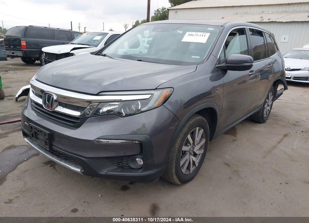 2020 HONDA PILOT 2WD EX VIN: 5FNYF5H36LB027755