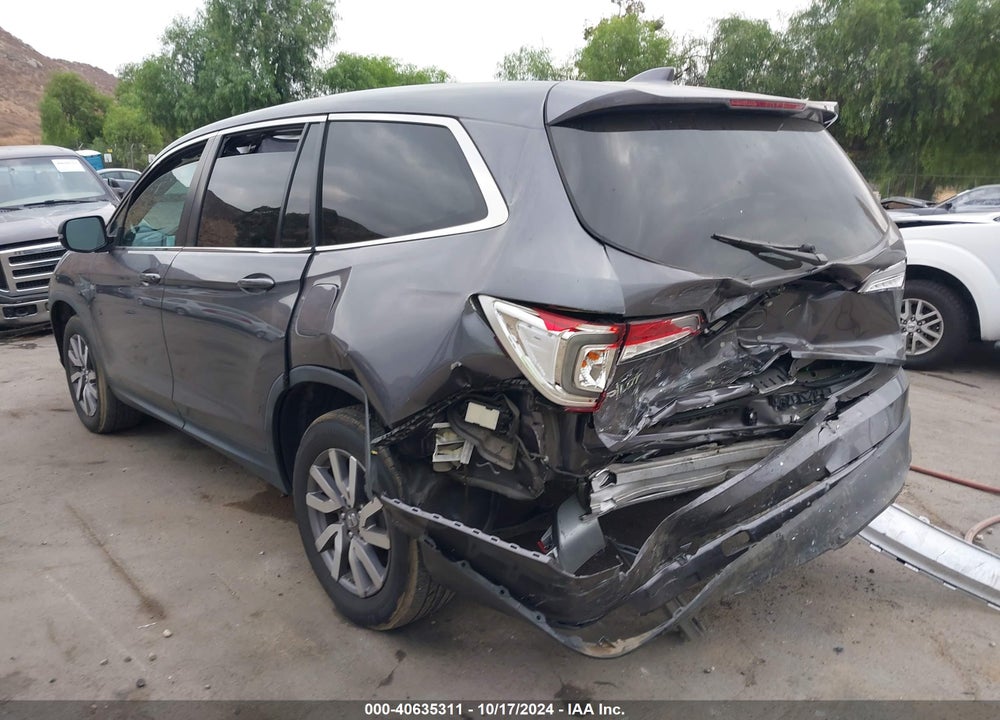 2020 HONDA PILOT 2WD EX VIN: 5FNYF5H36LB027755