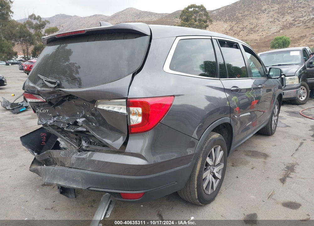 2020 HONDA PILOT 2WD EX VIN: 5FNYF5H36LB027755