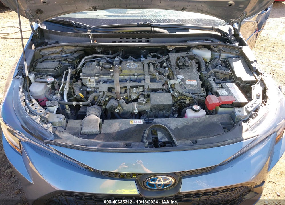 2022 TOYOTA COROLLA HYBRID LE VIN: JTDEAMDE8NJ046077