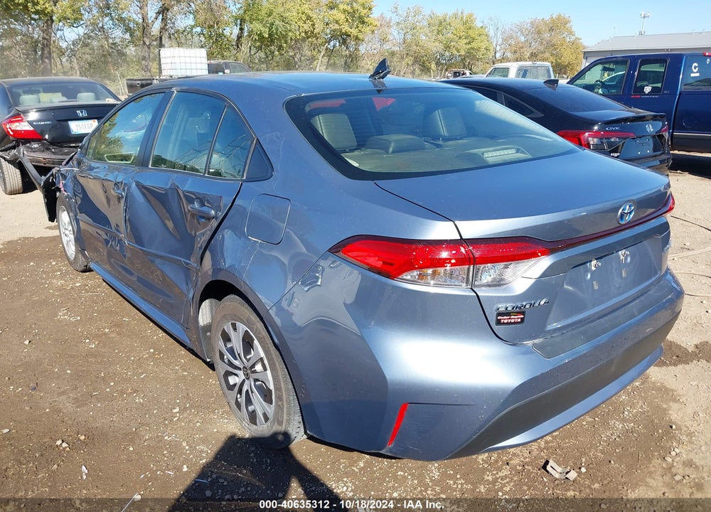 2022 TOYOTA COROLLA HYBRID LE VIN: JTDEAMDE8NJ046077