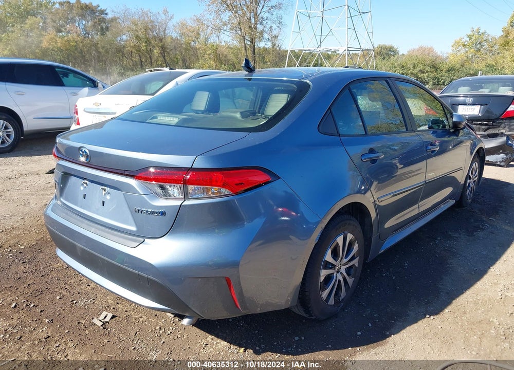 2022 TOYOTA COROLLA HYBRID LE VIN: JTDEAMDE8NJ046077