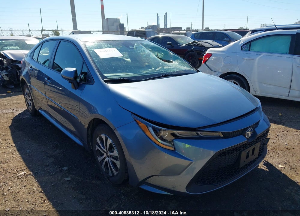 2022 TOYOTA COROLLA HYBRID LE VIN: JTDEAMDE8NJ046077
