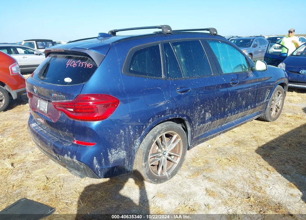 2018 BMW X3 M40I VIN: 5UXTS3C53J0Y96858