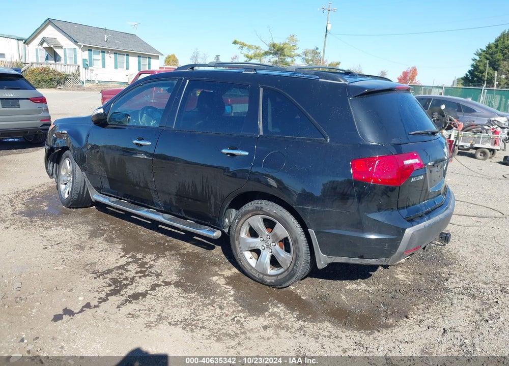 2007 ACURA MDX SPORT PACKAGE VIN: 2HNYD28587H524340