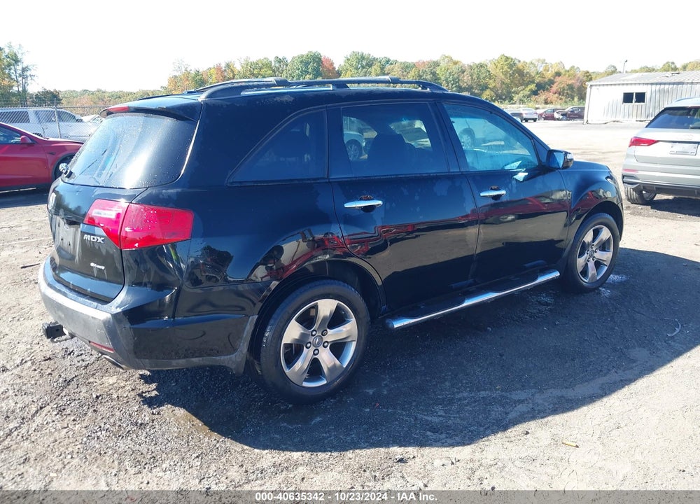 2007 ACURA MDX SPORT PACKAGE VIN: 2HNYD28587H524340