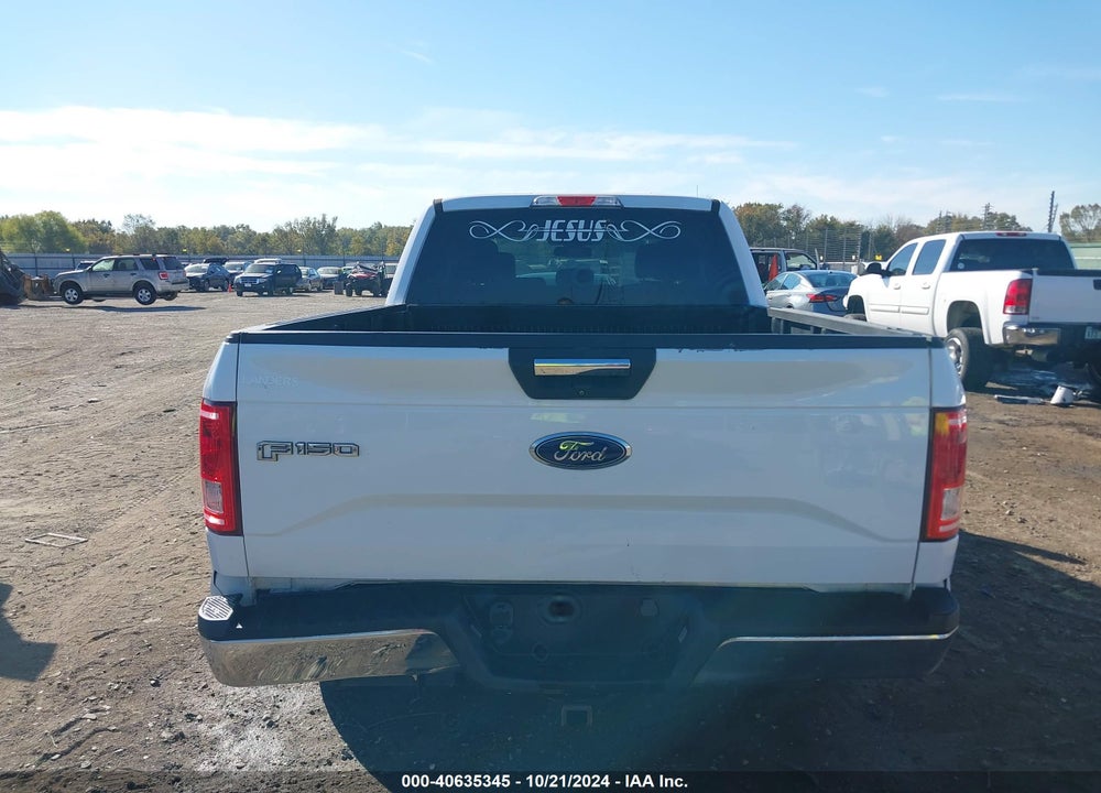 2016 FORD F-150 XLT VIN: 1FTEX1CP3GKF39100
