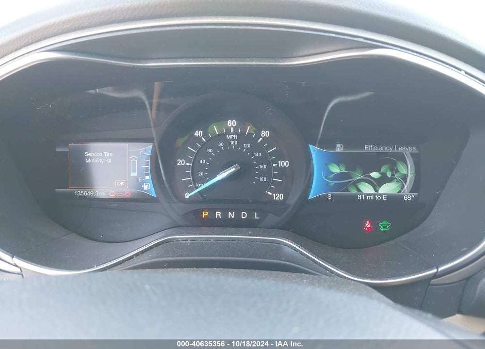 2016 FORD FUSION HYBRID SE VIN: 3FA6P0LU9GR397938