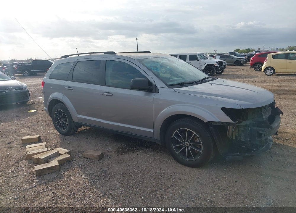2018 DODGE JOURNEY SE VIN: 3C4PDCAB7JT448132