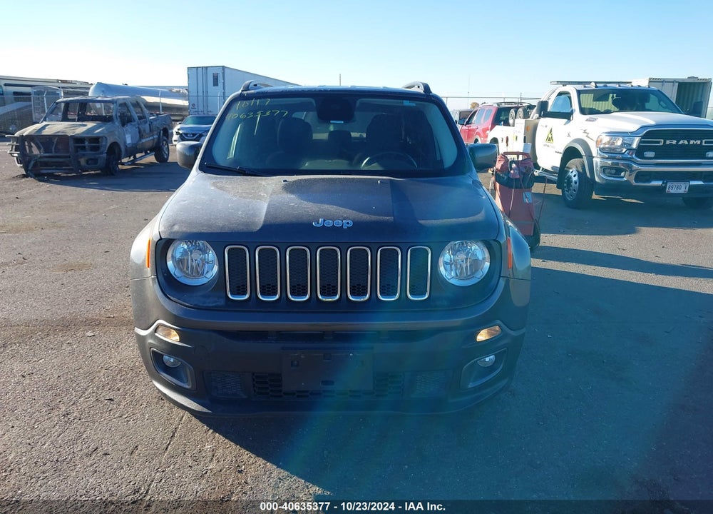 2017 JEEP RENEGADE LATITUDE 4X4 VIN: ZACCJBBB4HPE63480