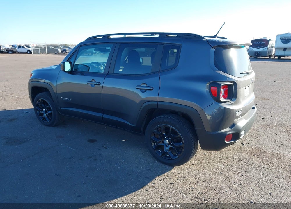 2017 JEEP RENEGADE LATITUDE 4X4 VIN: ZACCJBBB4HPE63480