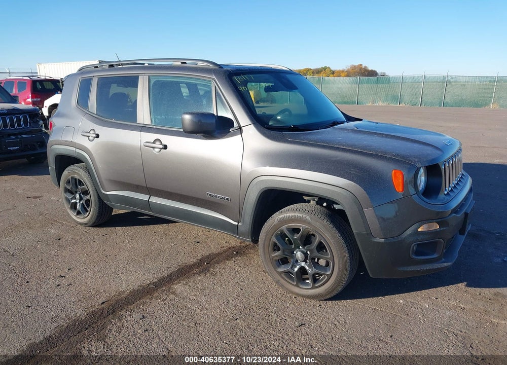 2017 JEEP RENEGADE LATITUDE 4X4 VIN: ZACCJBBB4HPE63480