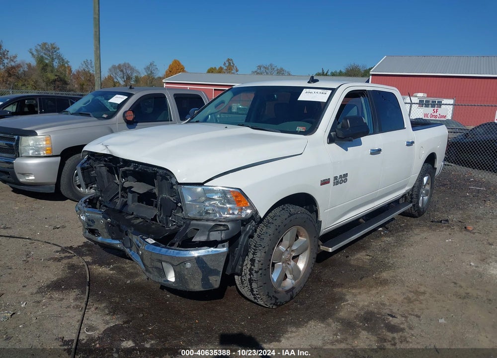 2017 RAM 1500 BIG HORN 4X4 5'7 BOX VIN: 3C6RR7LT6HG746348