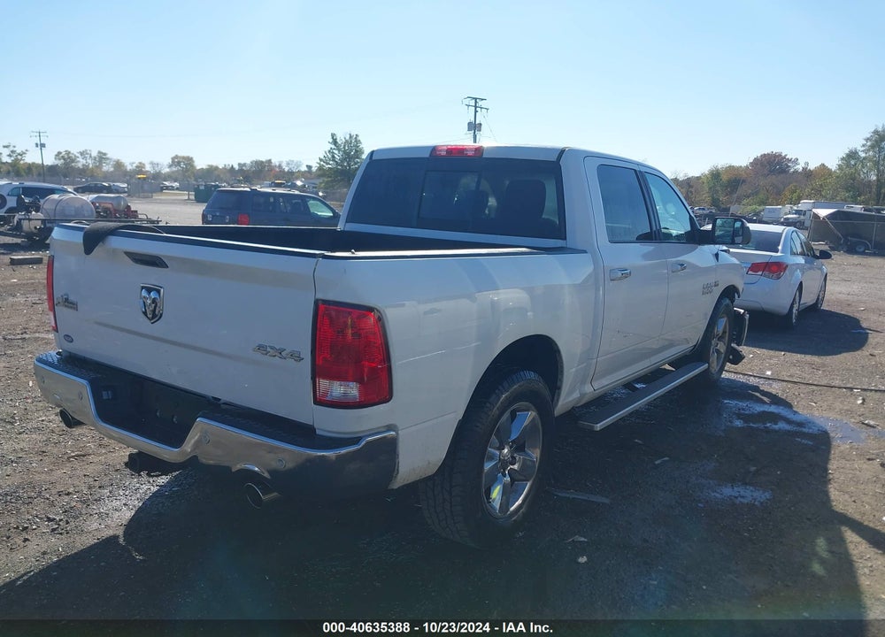 2017 RAM 1500 BIG HORN 4X4 5'7 BOX VIN: 3C6RR7LT6HG746348